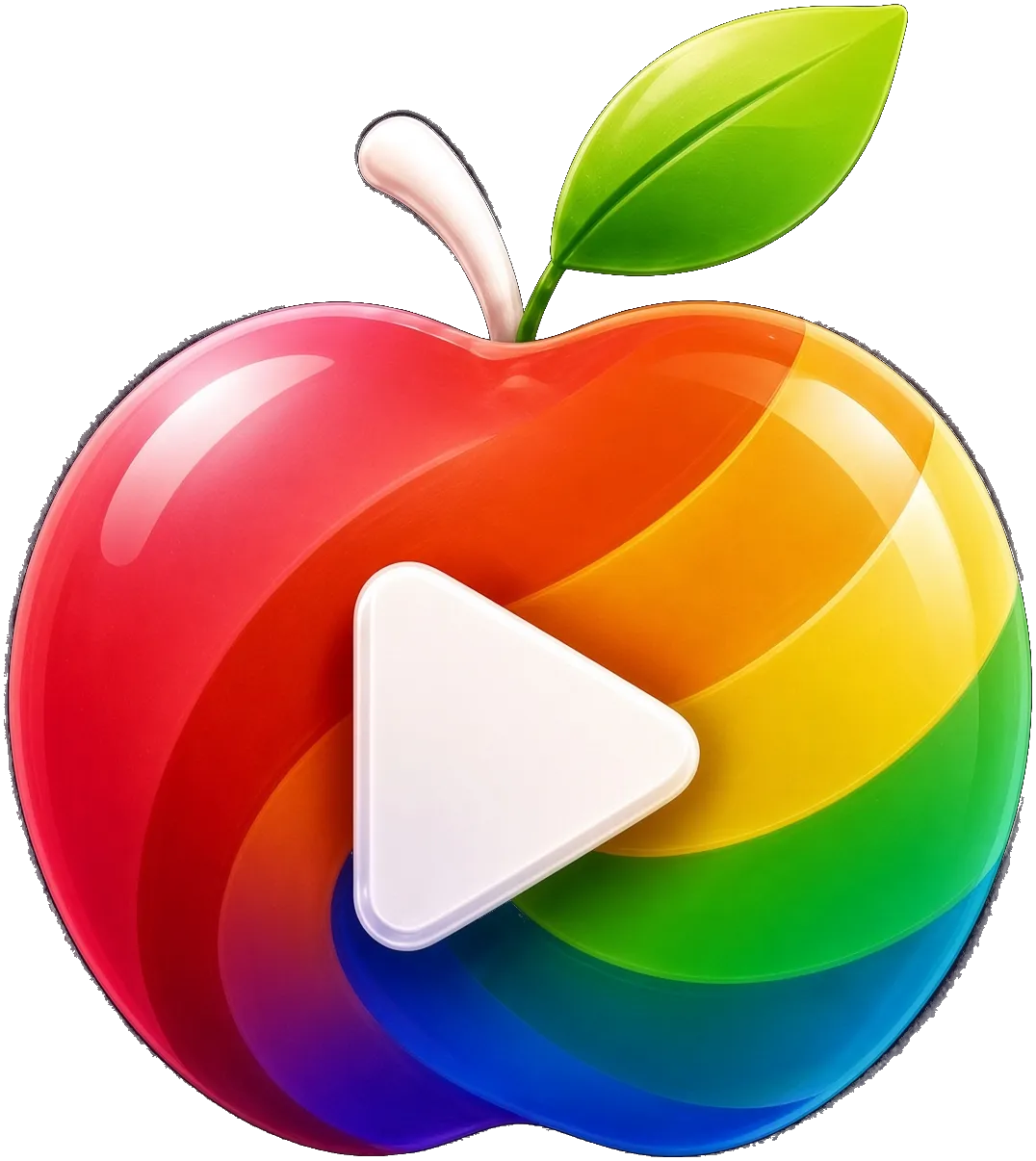 彩虹短剧LOGO